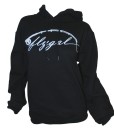 Flygal Logo Hoody – Black/White
