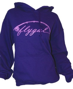 Flygal Logo Hoody – Purple/Lavender