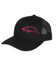 Trucker Hat (Black & Pink)