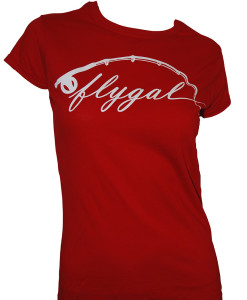 Flygal T-Shirt Red/White