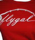 Flygal T-Shirt Red/White