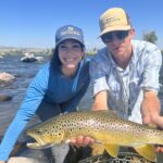 April Vokey Fly Fishing in Montana at Kelly Galloup's
